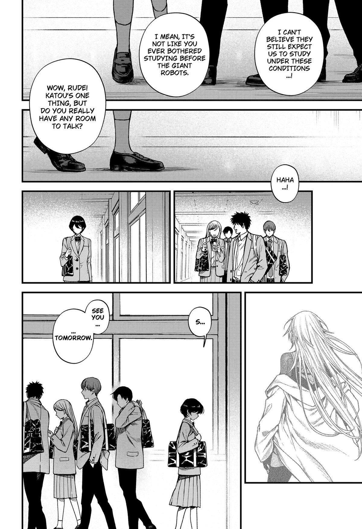 Satsuriku Robot to Hito no Manaka Chap 8 - Next Chap 9