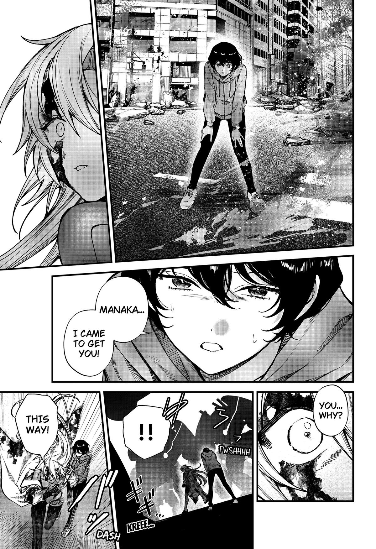 Satsuriku Robot to Hito no Manaka Chap 8 - Next Chap 9