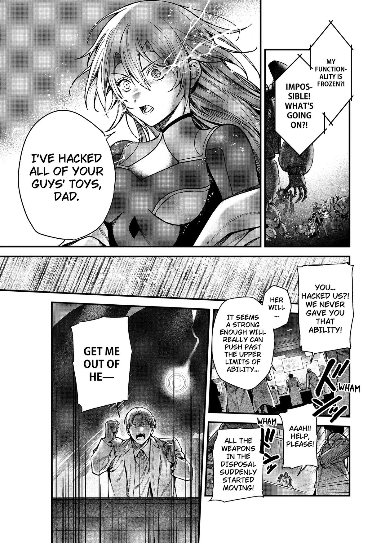 Satsuriku Robot to Hito no Manaka Chap 8 - Next Chap 9