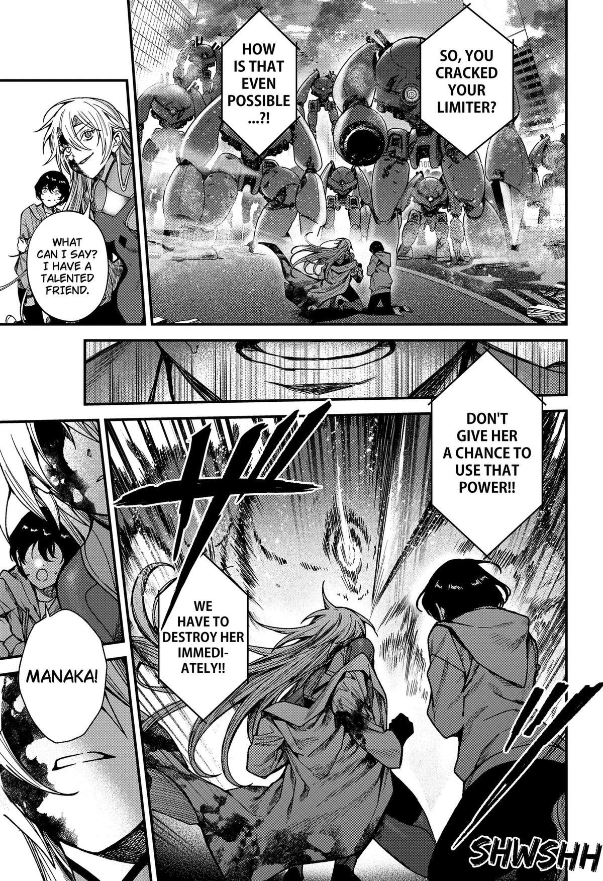 Satsuriku Robot to Hito no Manaka Chap 8 - Next Chap 9