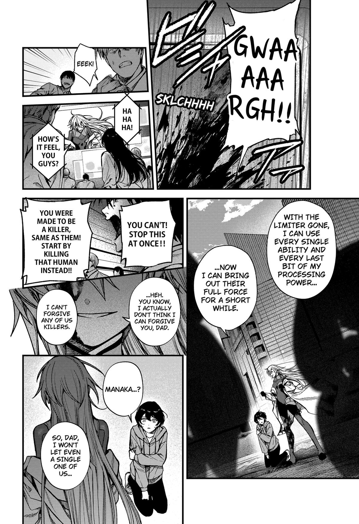 Satsuriku Robot to Hito no Manaka Chap 8 - Next Chap 9