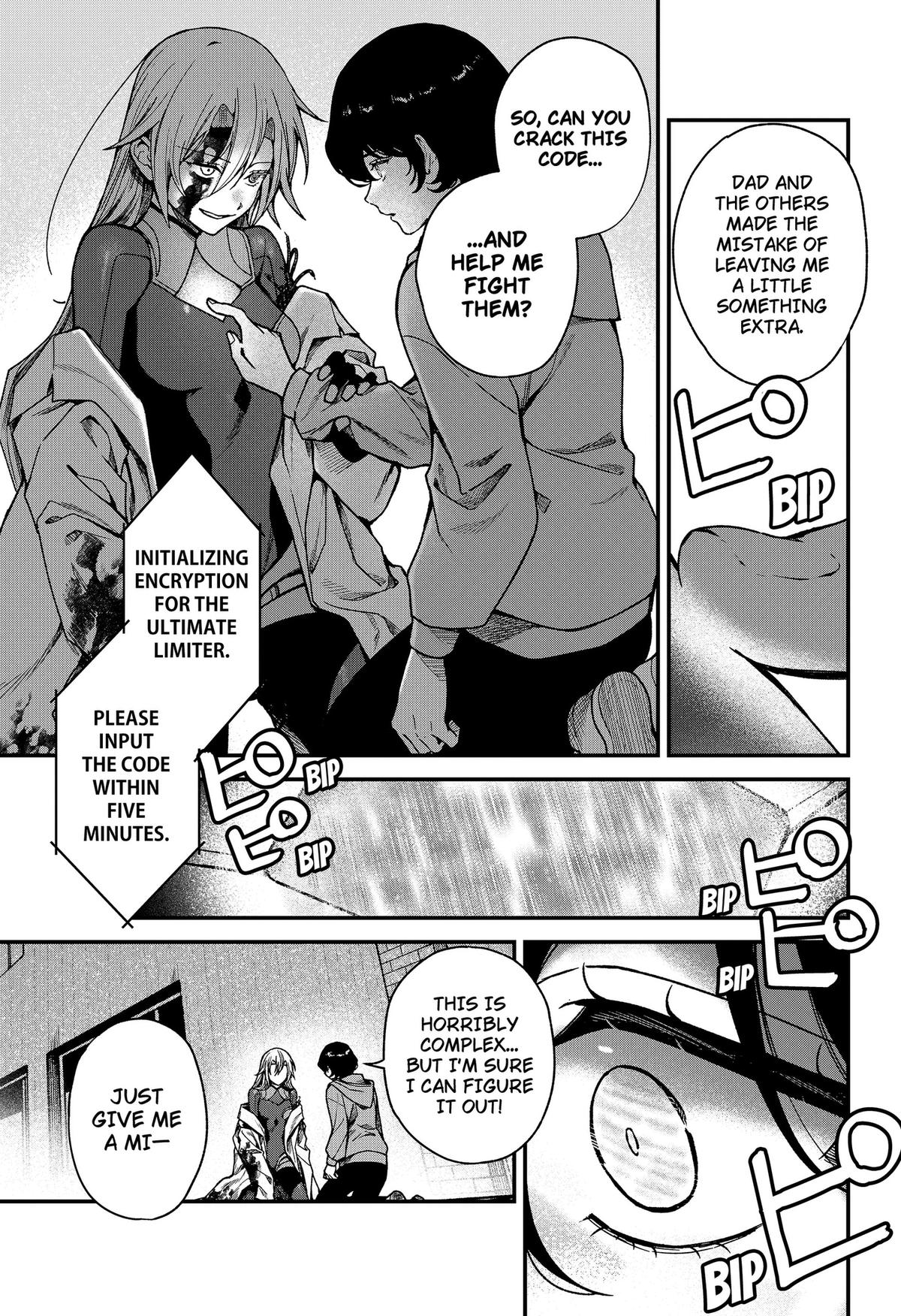 Satsuriku Robot to Hito no Manaka Chap 8 - Next Chap 9