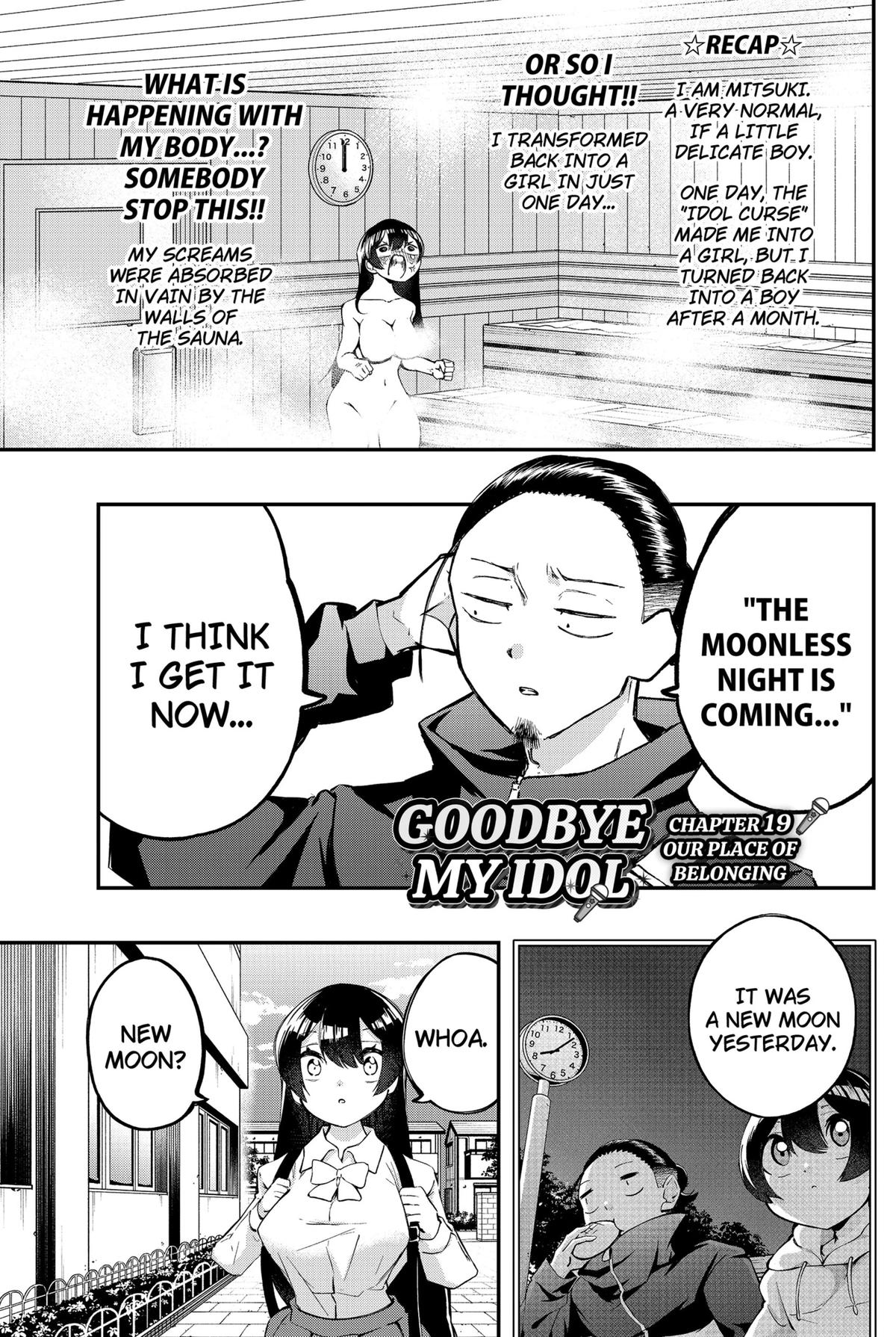 Sayonara Boku no Idol Chap 19 - Next Chap 20