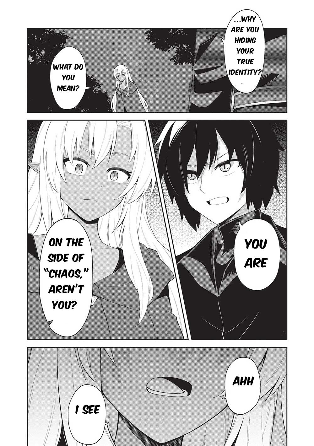 Seinaru Kishi no Ankokudou Chap 28 - Next Chap 29