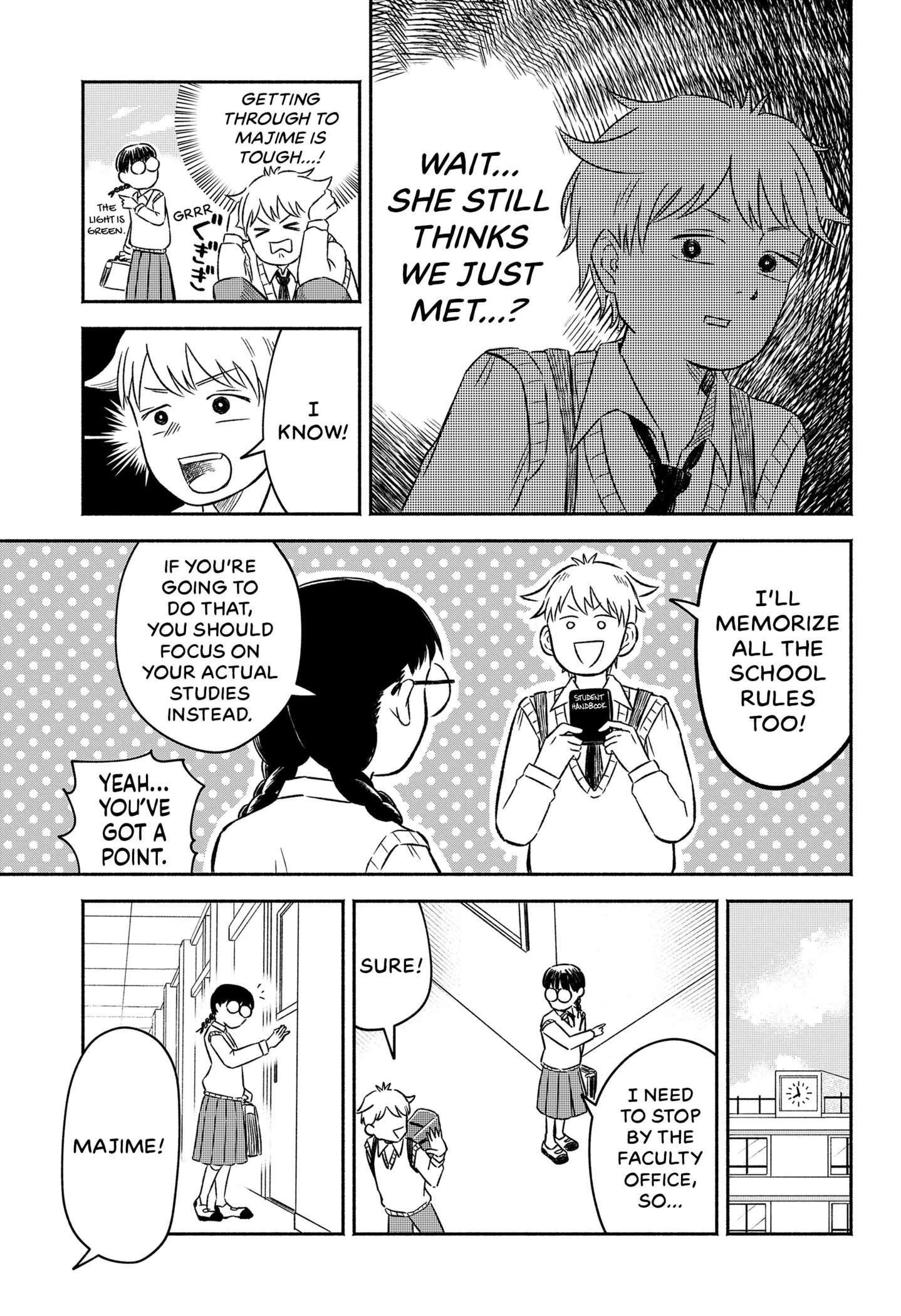 Majime-chan to Akashingou Chap 0 - Next Chap 1