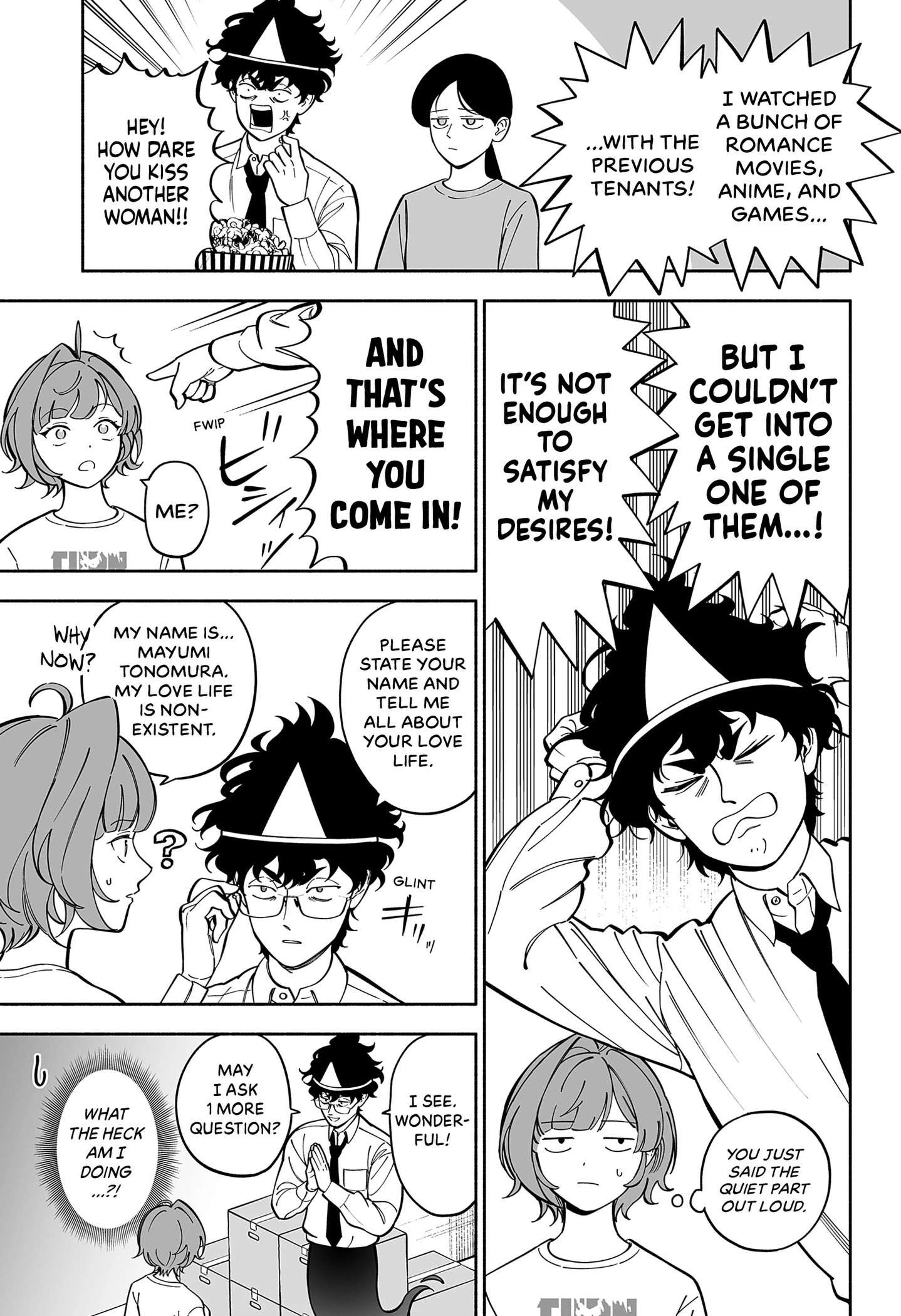Yakkai Yuurei no Renai Shinan Chap 0 - Next Chap 1