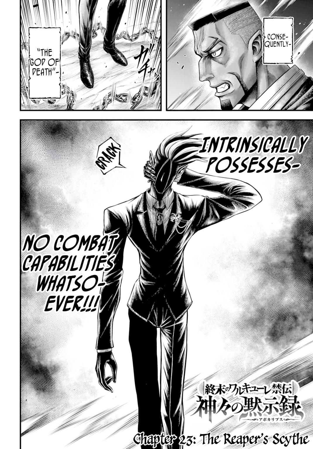 Shuumatsu no Walküre Kinden: Kamigami no Apocalypse Chap 23 - Next Chap 24