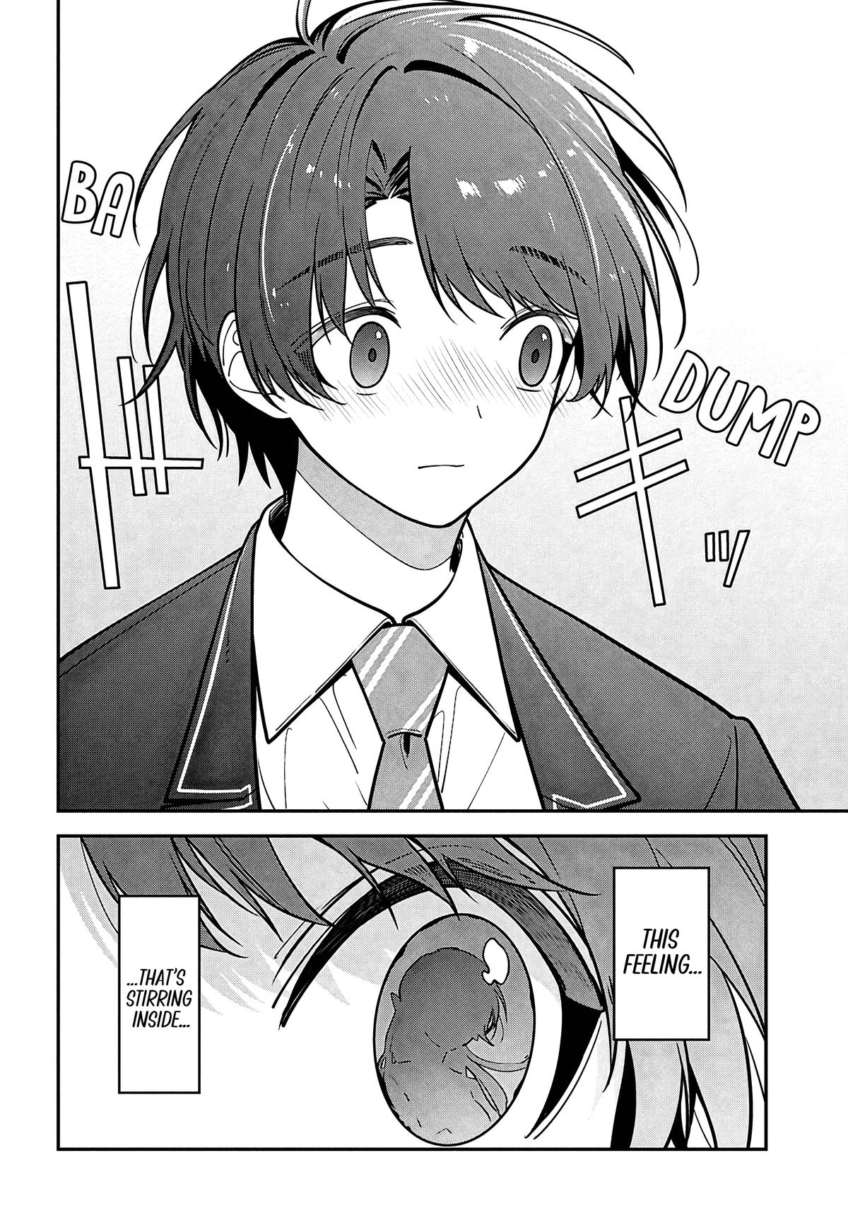 Tonari no Seki no Yankee Shimizu-san ga Kami wo Kuroku Sometekita Chap 15 - Next Chap 16