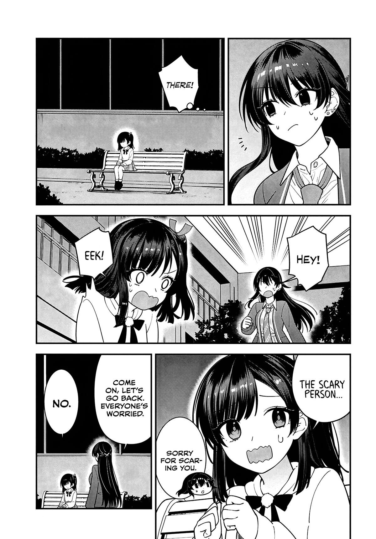 Tonari no Seki no Yankee Shimizu-san ga Kami wo Kuroku Sometekita Chap 15 - Next Chap 16