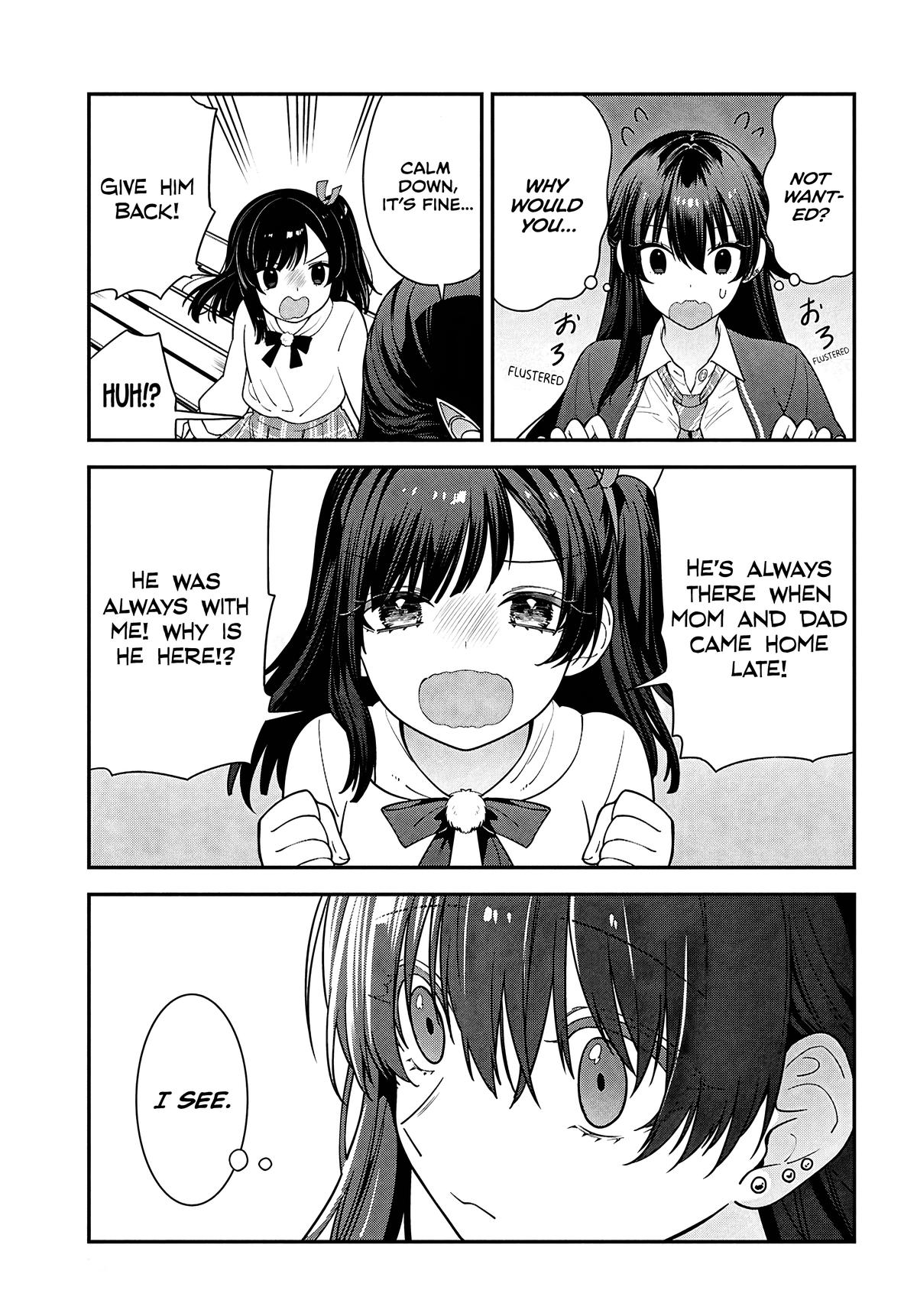 Tonari no Seki no Yankee Shimizu-san ga Kami wo Kuroku Sometekita Chap 15 - Next Chap 16