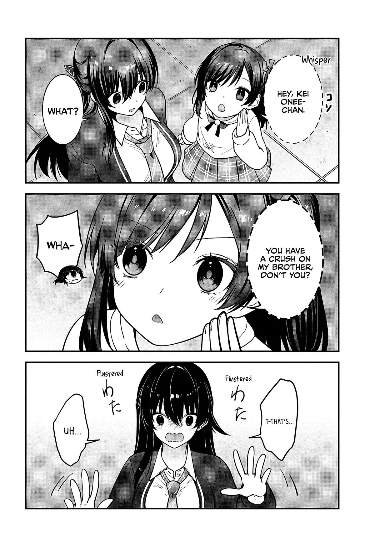 Tonari no Seki no Yankee Shimizu-san ga Kami wo Kuroku Sometekita Chap 15 - Next Chap 16