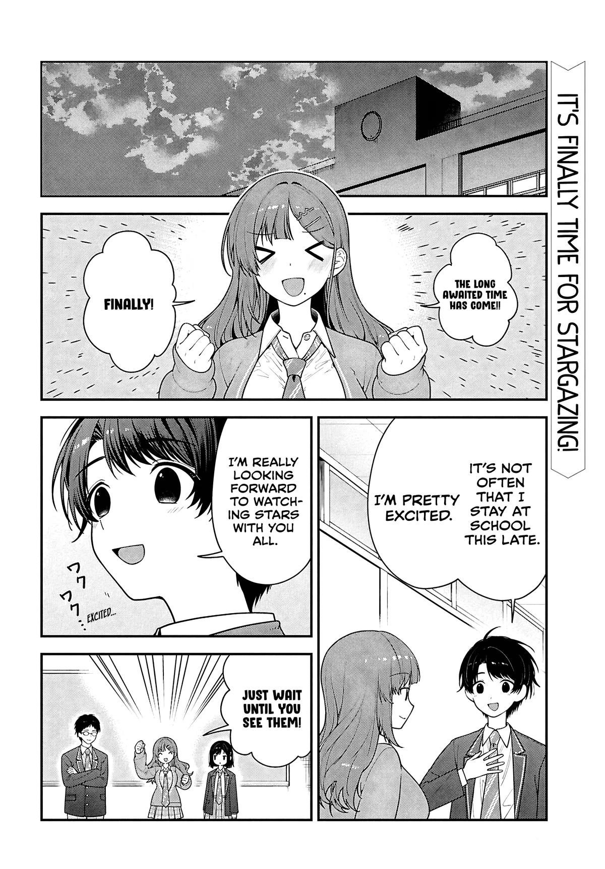 Tonari no Seki no Yankee Shimizu-san ga Kami wo Kuroku Sometekita Chap 15 - Next Chap 16