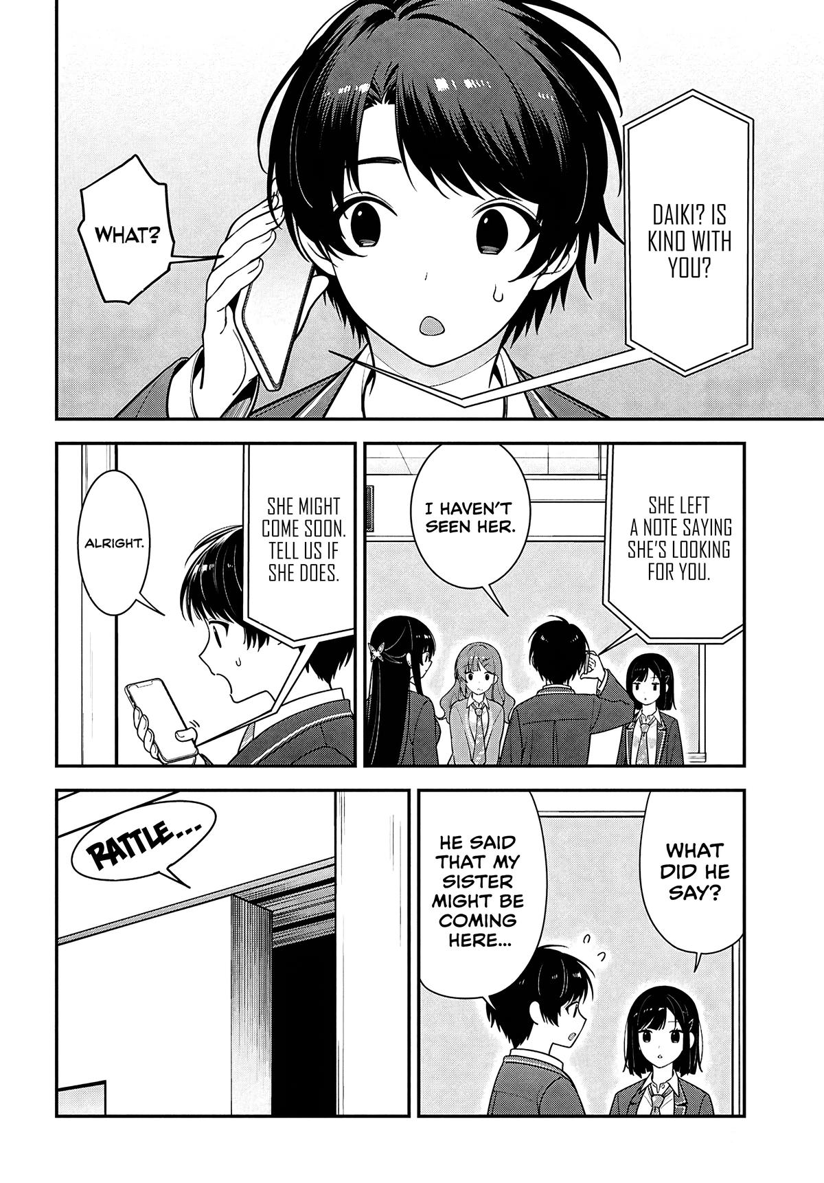 Tonari no Seki no Yankee Shimizu-san ga Kami wo Kuroku Sometekita Chap 15 - Next Chap 16