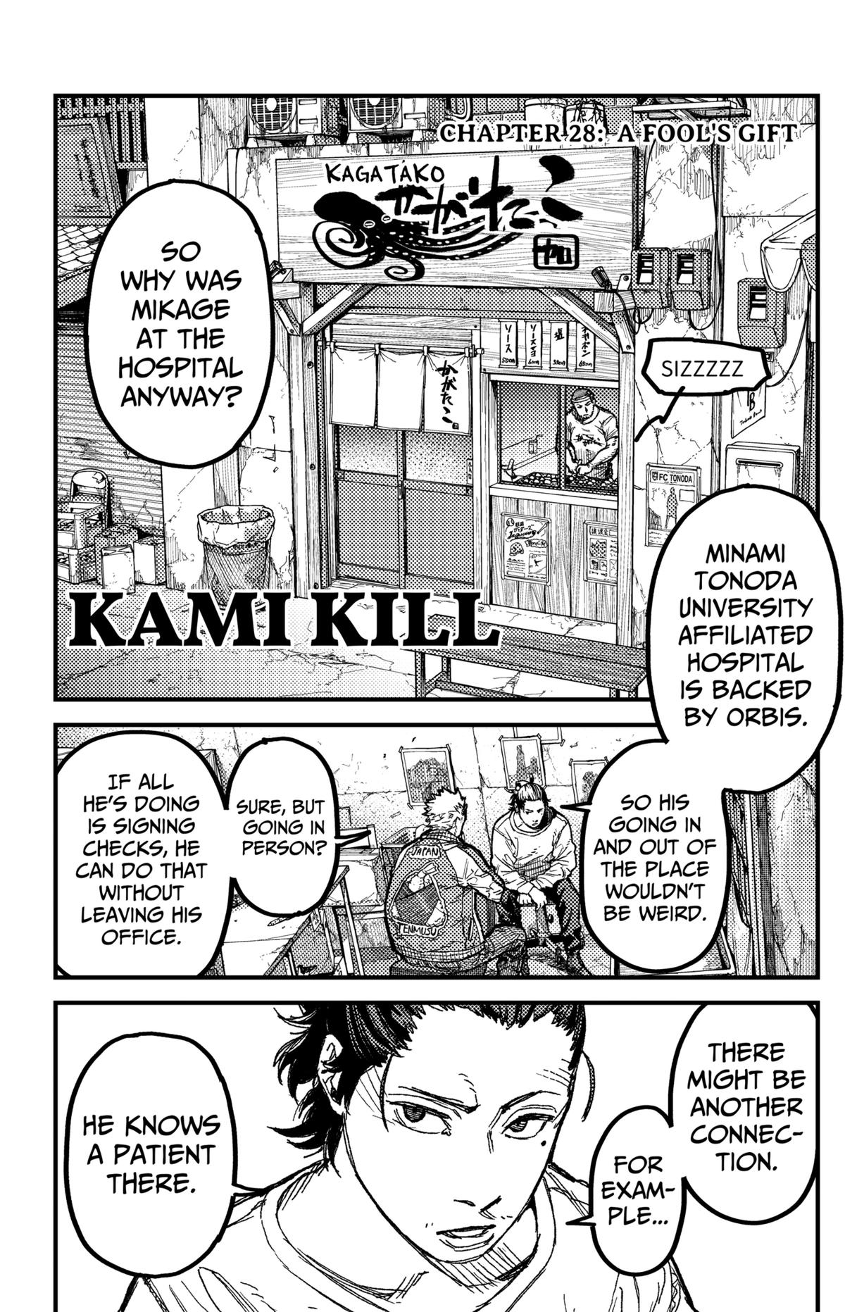 Kami Kill Chap 28 - Next Chap 29