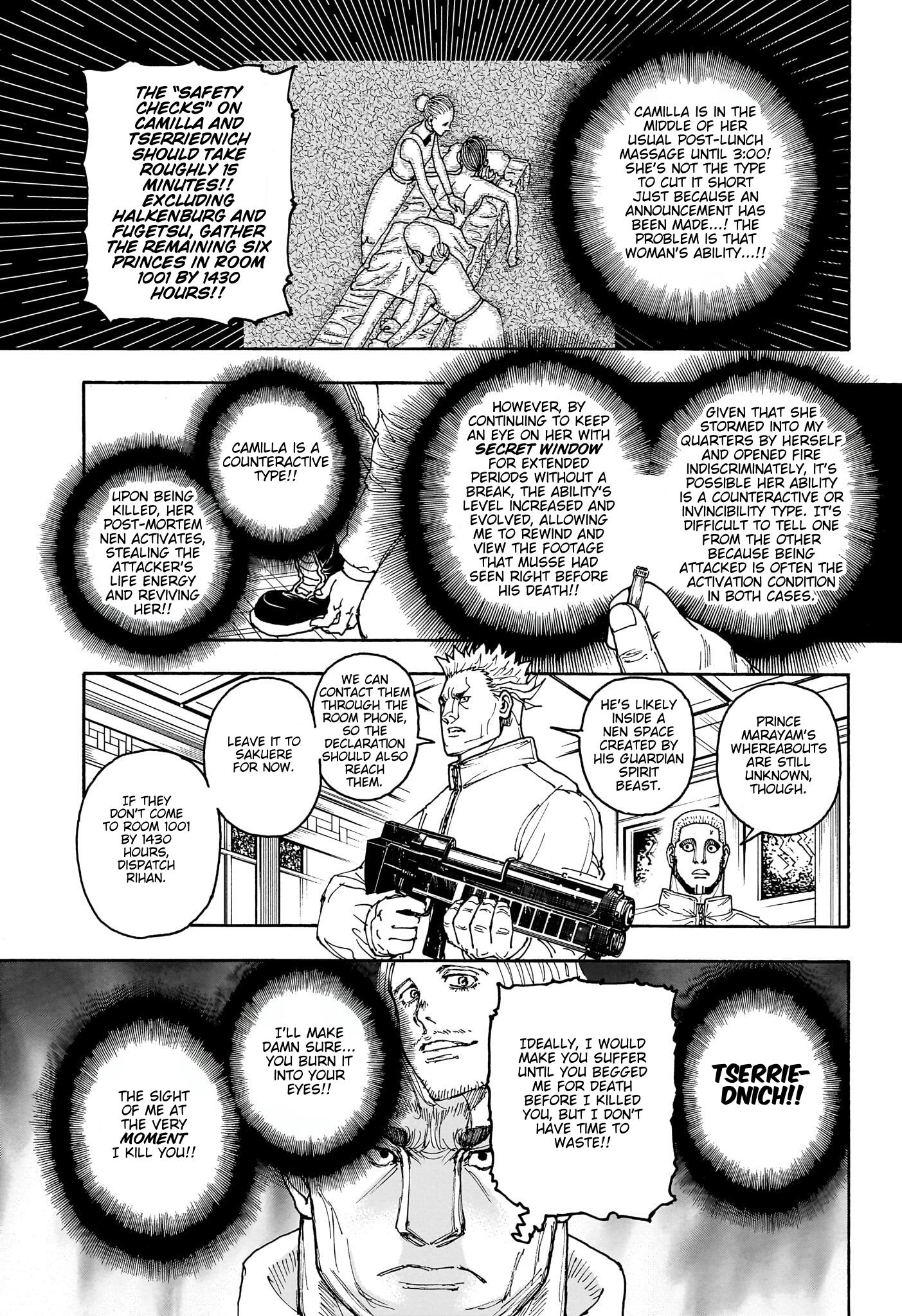 Hunter x Hunter Chap 413 - Next Chap 414