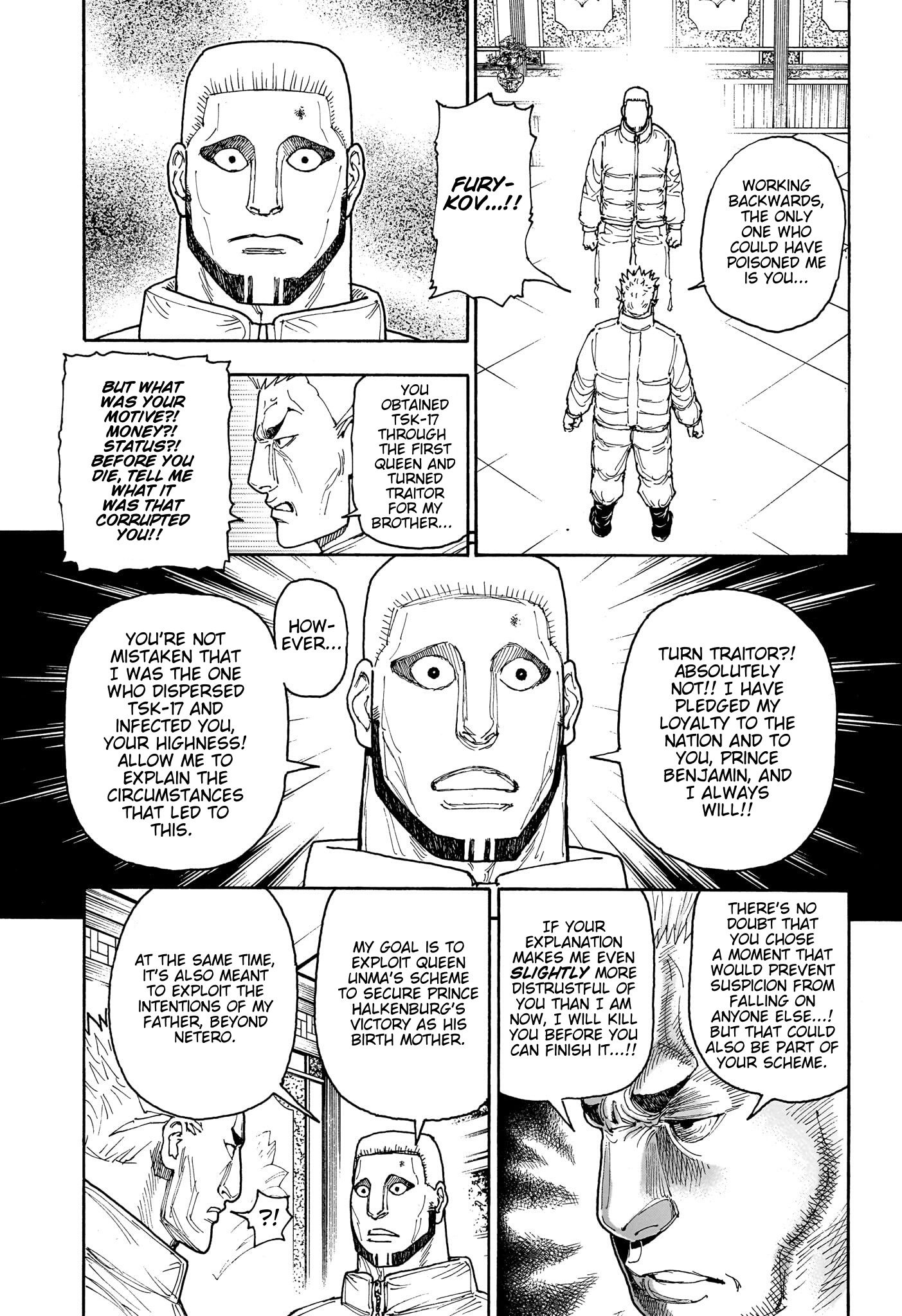 Hunter x Hunter Chap 413 - Next Chap 414