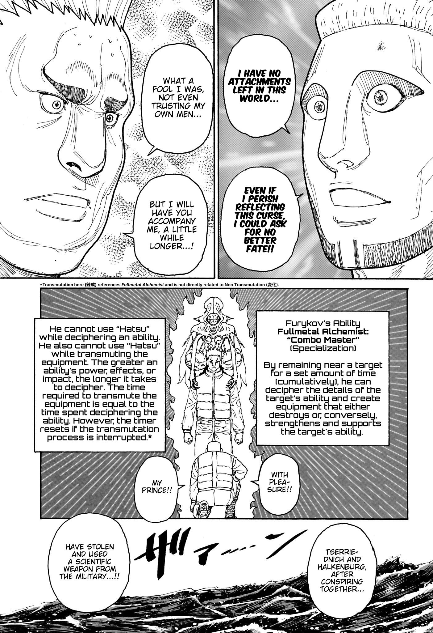 Hunter x Hunter Chap 413 - Next Chap 414