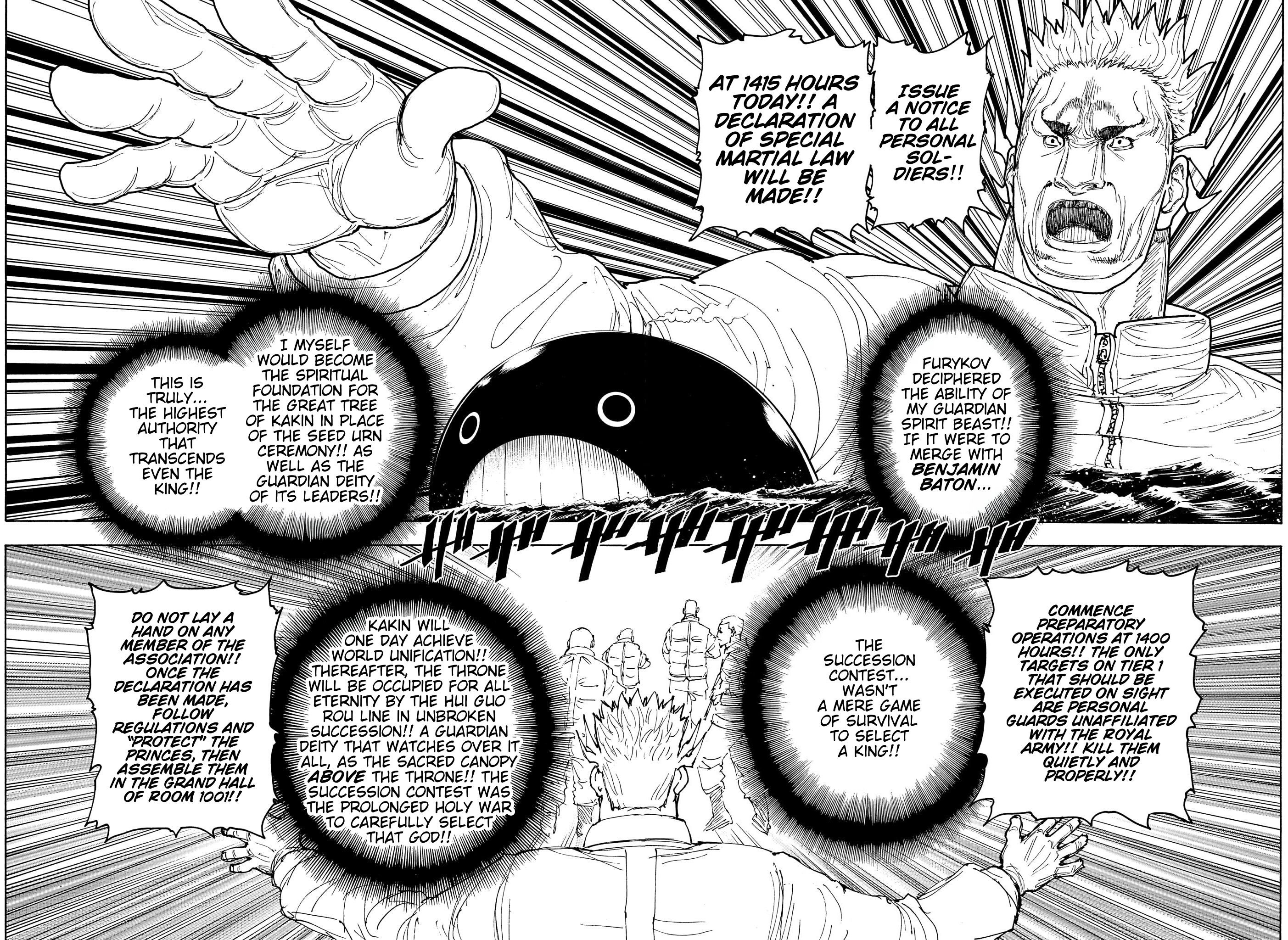 Hunter x Hunter Chap 413 - Next Chap 414