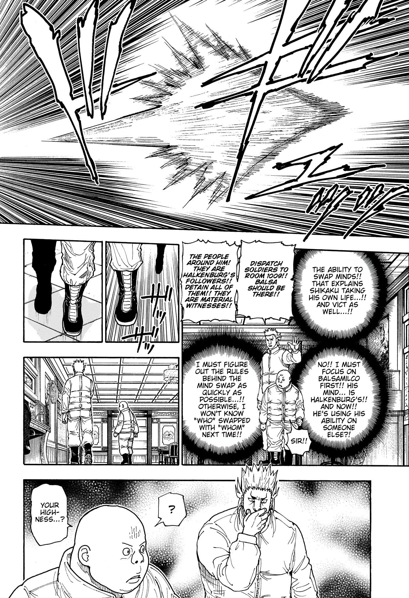 Hunter x Hunter Chap 413 - Next Chap 414