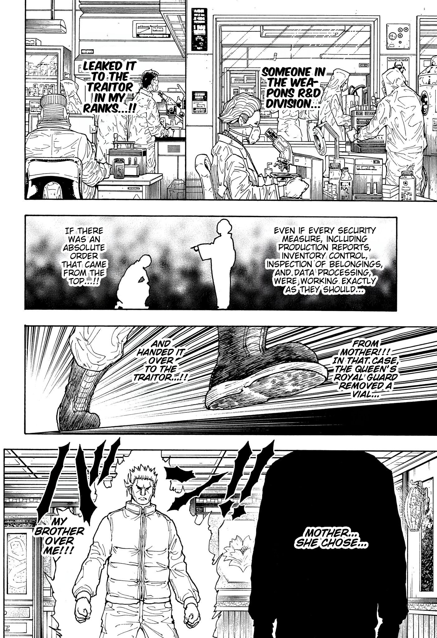 Hunter x Hunter Chap 413 - Next Chap 414