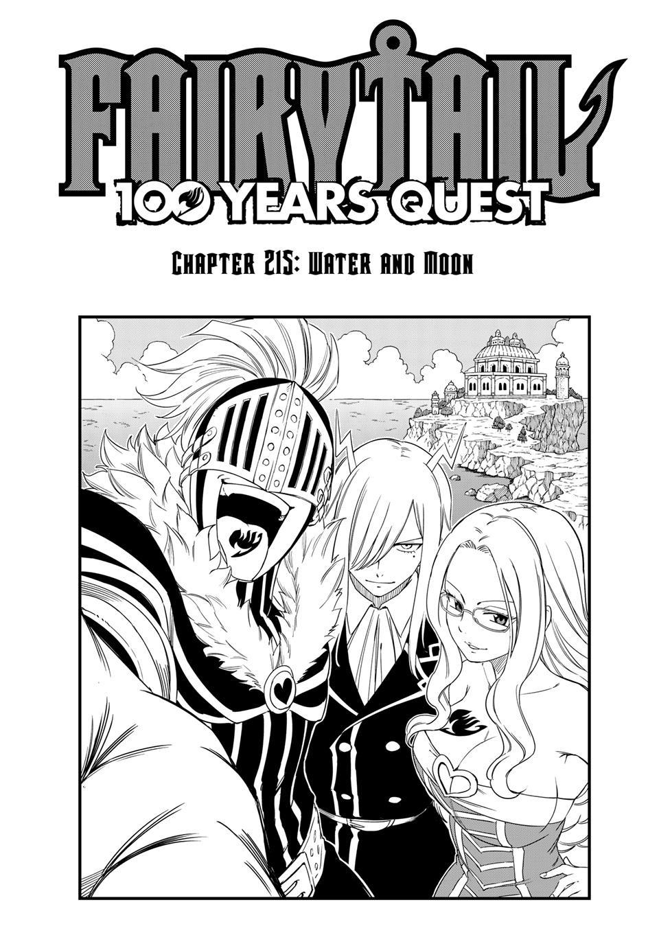 Fairy Tail: 100 Years Quest Chap 215 - Next Chap 216