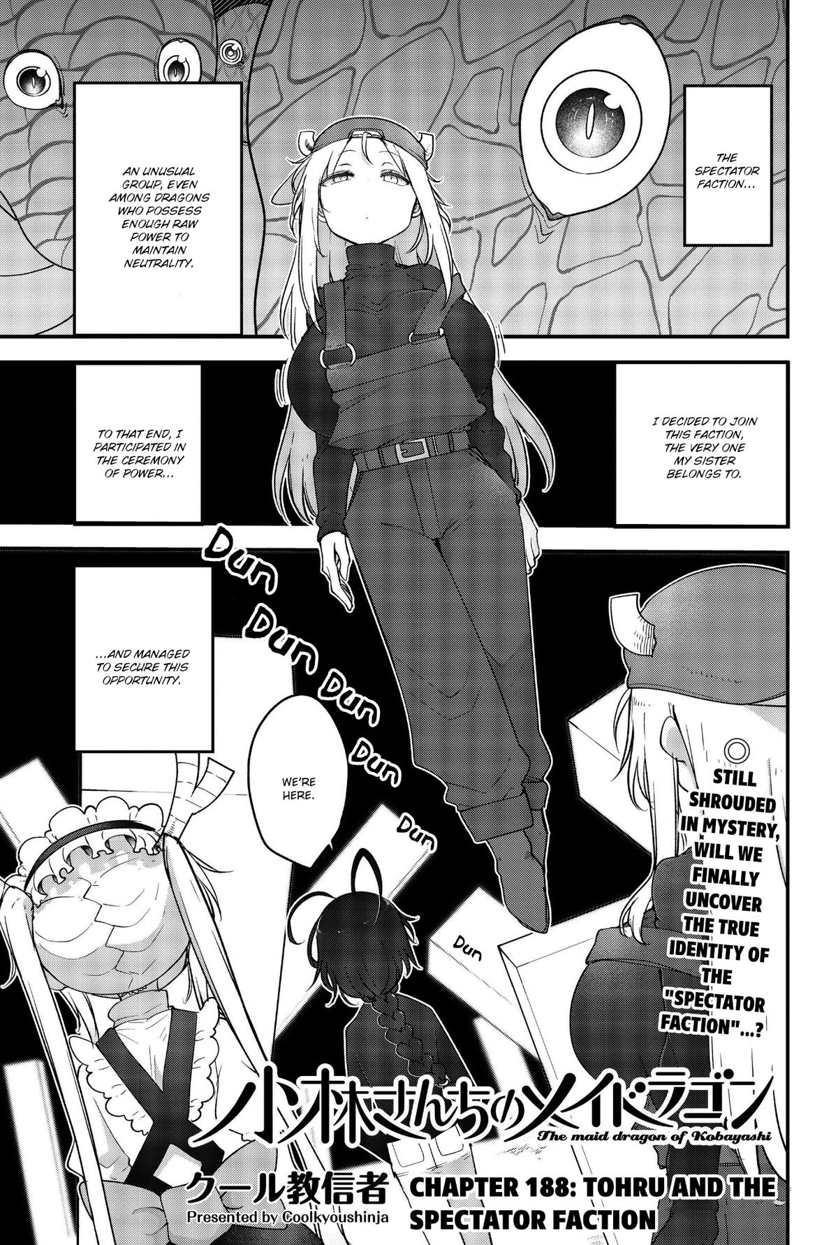 Kobayashi-san chi no Maid Dragon Chap 188 - Next Chap 189
