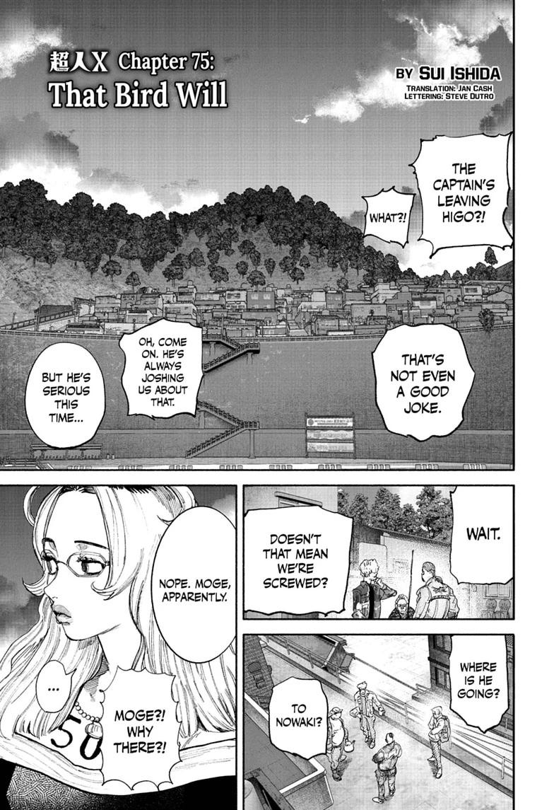 Choujin X Chap 75 - Next Chap 76