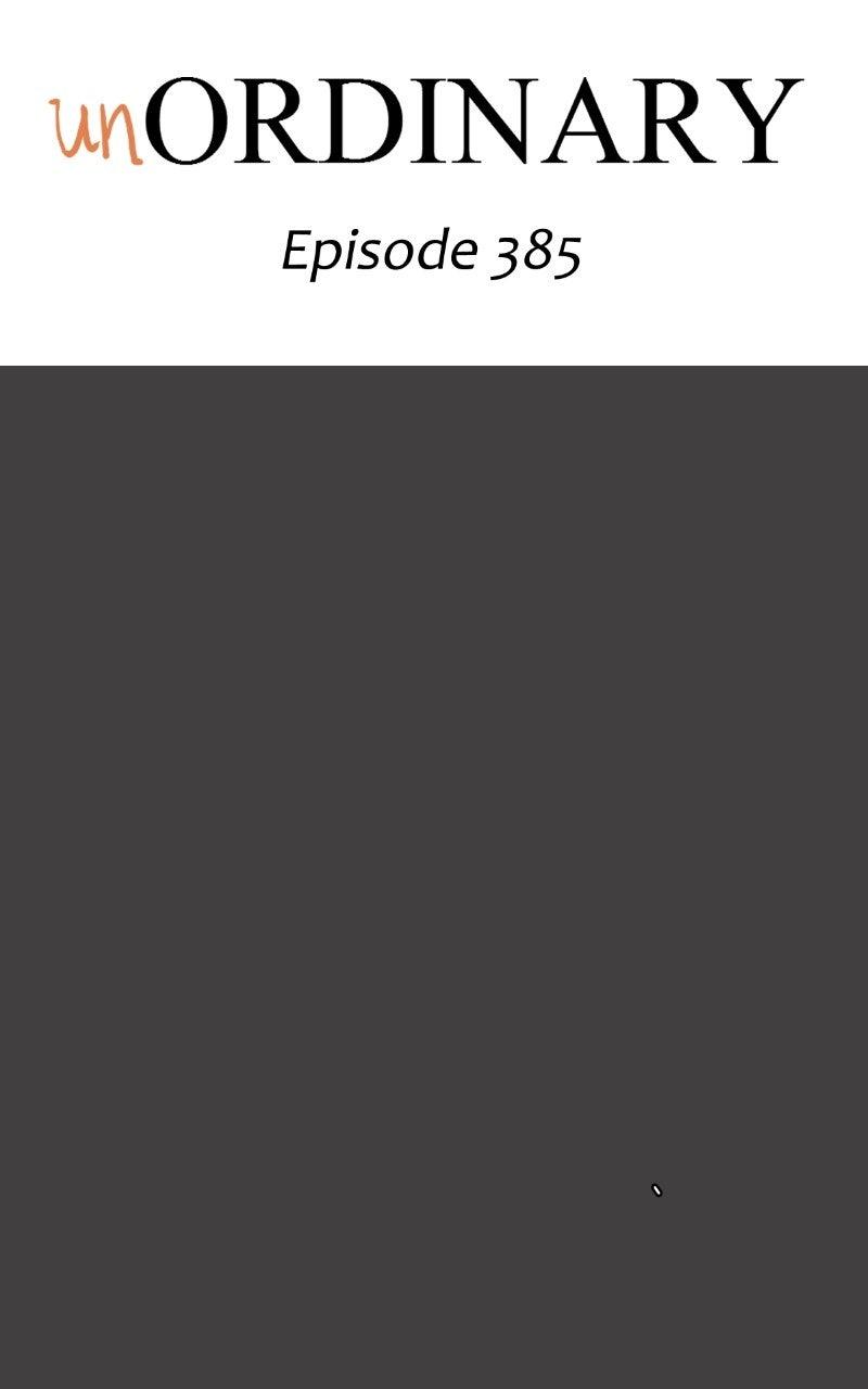 unOrdinary Chap 385 - Next Chap 386