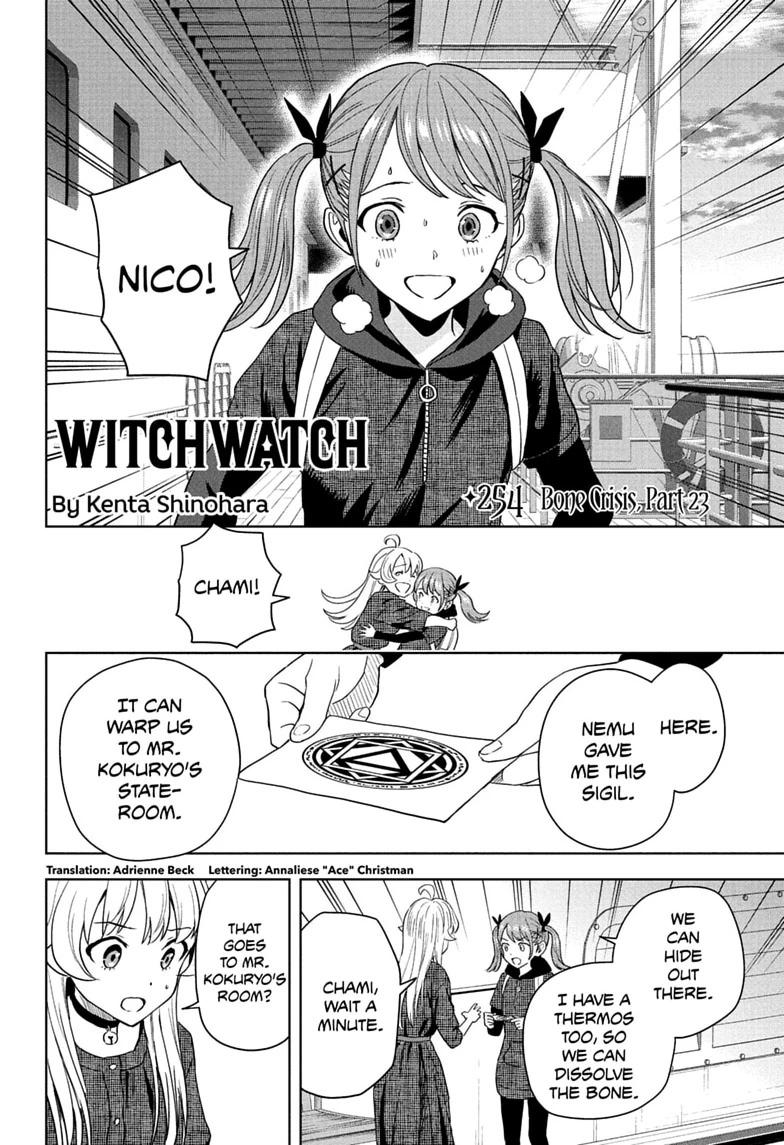 WITCH WATCH Chap 254 - Next Chap 255