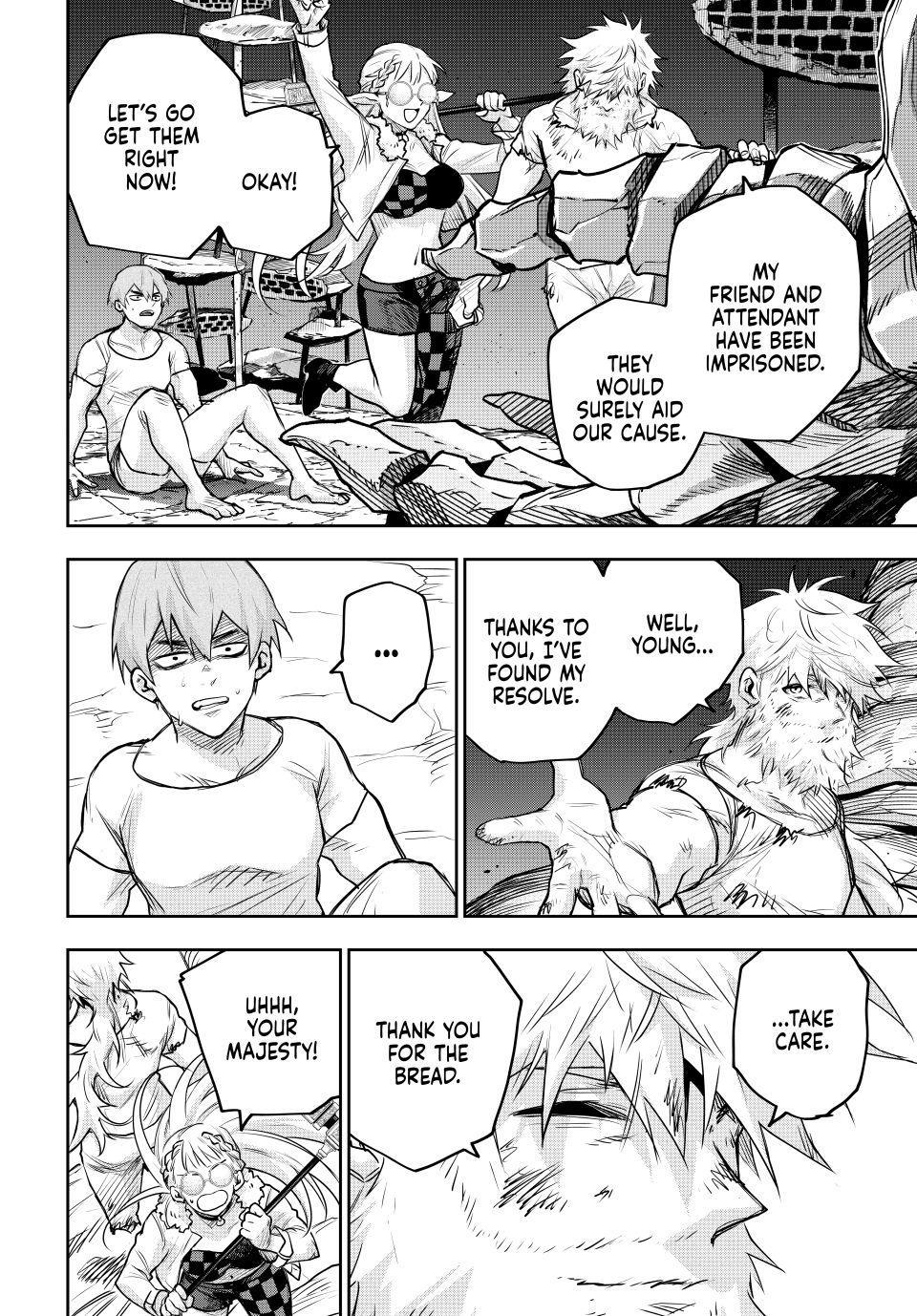 Mikata ga Yowa Sugite Hojo Mahou ni Toushite ita Kyuutei Mahou shi, Tsuihou Sarete Saikyou wo Mezasu Chap 207 - Next Chap 208