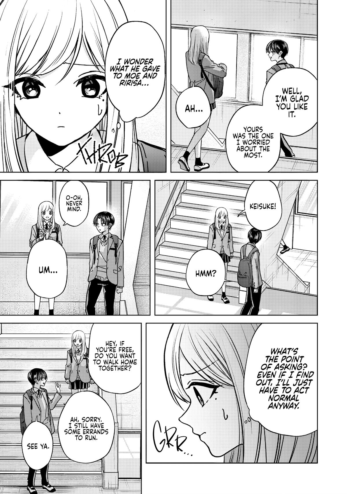 Kusunoki-san wa Koukou Debut ni Shippaishiteiru Chap 54.1 - Next Chap 55.1