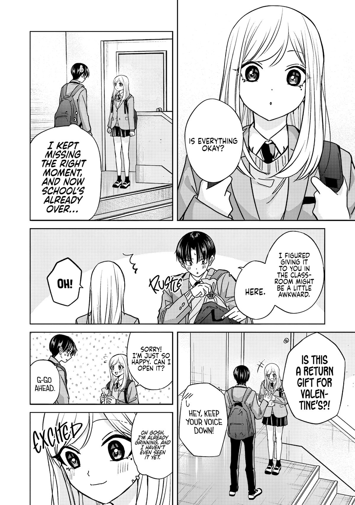 Kusunoki-san wa Koukou Debut ni Shippaishiteiru Chap 54.1 - Next Chap 55.1
