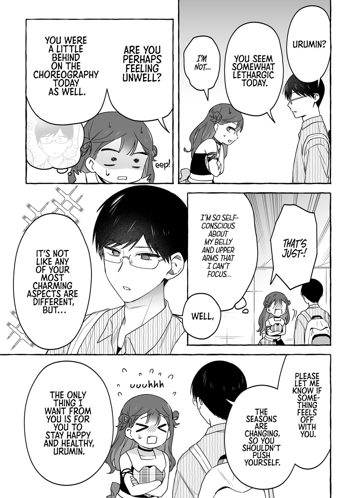 Damedol to Sekai ni Hitori dake no Fan Chap 55 - Next Chap 56