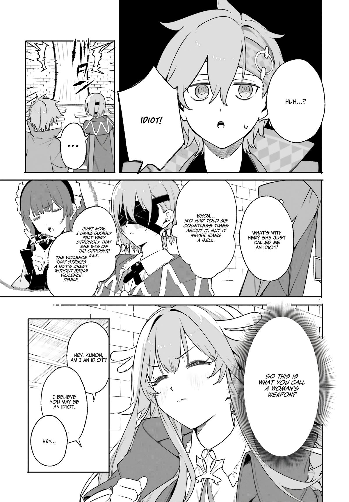 Majutsushi Kunon wa Mieteiru Chap 26 - Next Chap 27