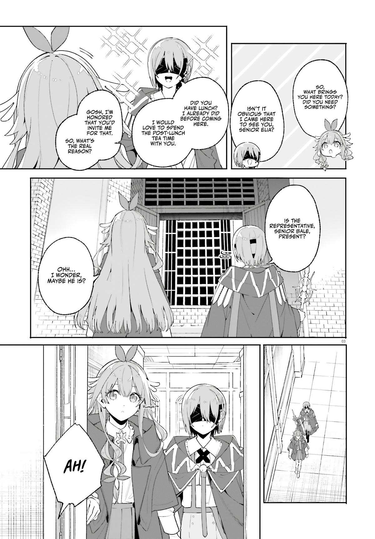 Majutsushi Kunon wa Mieteiru Chap 26 - Next Chap 27