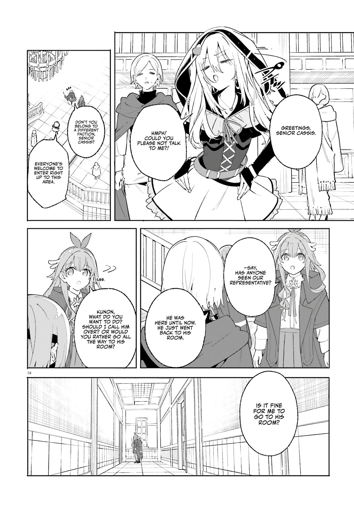 Majutsushi Kunon wa Mieteiru Chap 26 - Next Chap 27