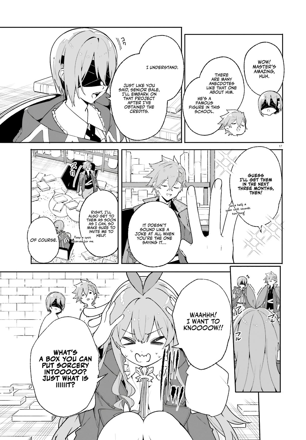 Majutsushi Kunon wa Mieteiru Chap 26 - Next Chap 27