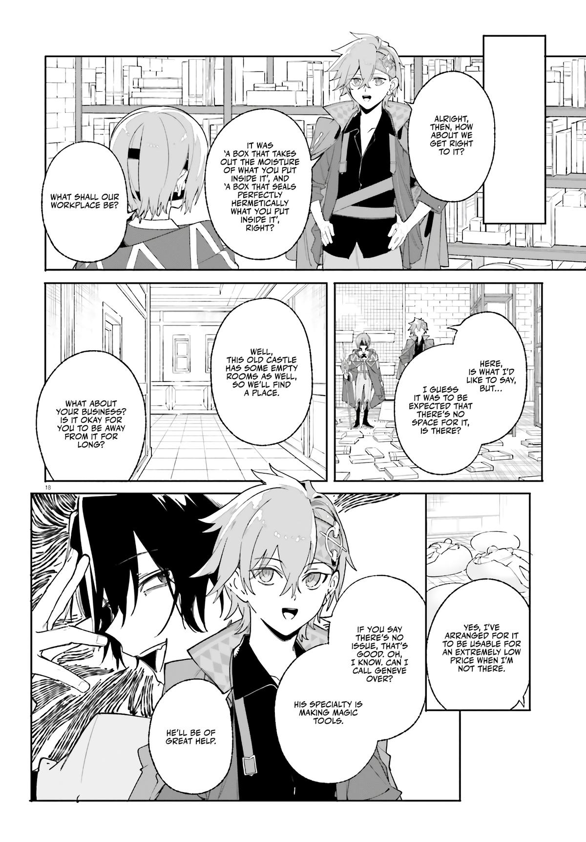 Majutsushi Kunon wa Mieteiru Chap 26 - Next Chap 27