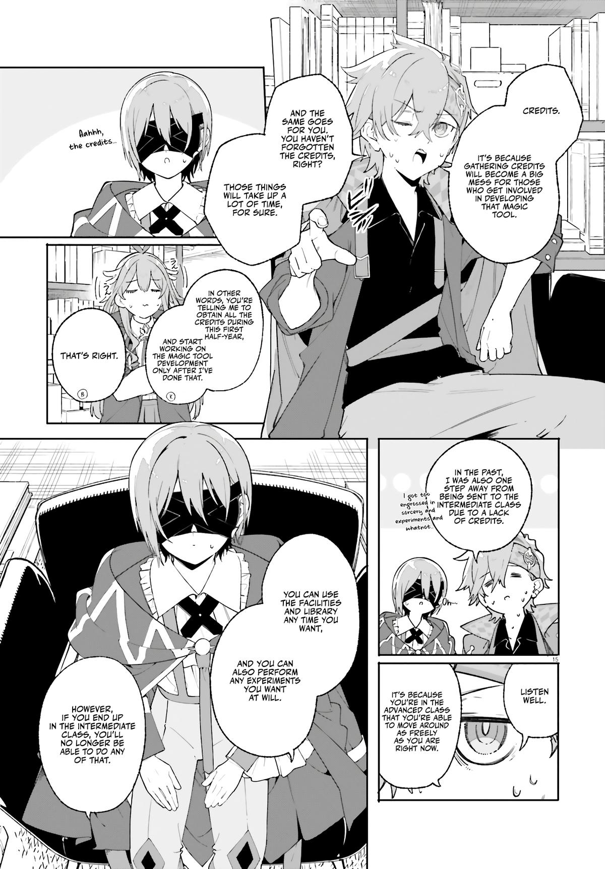 Majutsushi Kunon wa Mieteiru Chap 26 - Next Chap 27