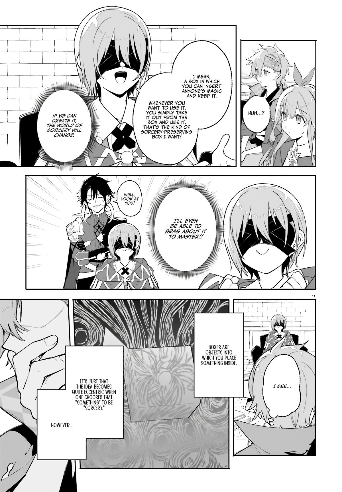Majutsushi Kunon wa Mieteiru Chap 26 - Next Chap 27