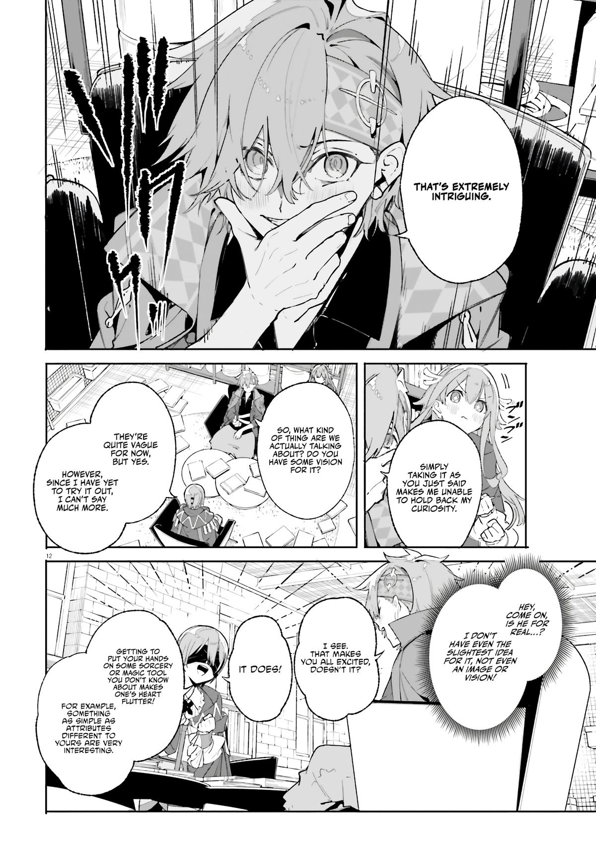 Majutsushi Kunon wa Mieteiru Chap 26 - Next Chap 27