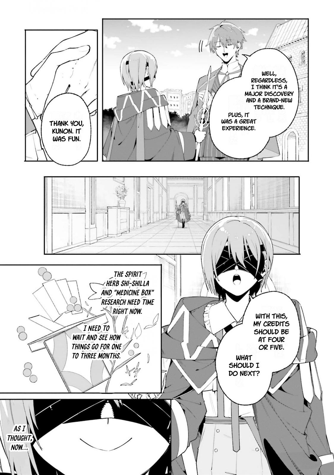 Majutsushi Kunon wa Mieteiru Chap 27 - Next Chap 28
