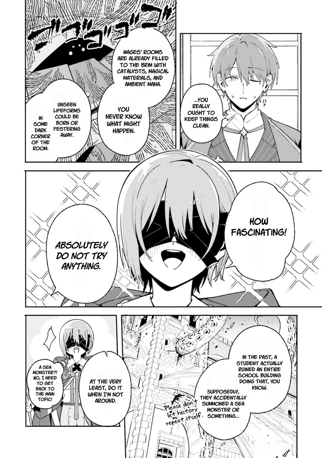 Majutsushi Kunon wa Mieteiru Chap 27 - Next Chap 28