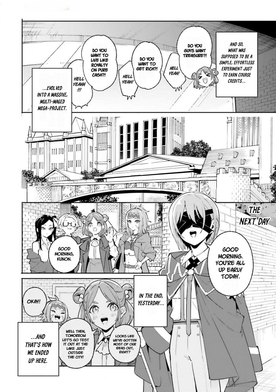Majutsushi Kunon wa Mieteiru Chap 28 - Next Chap 29