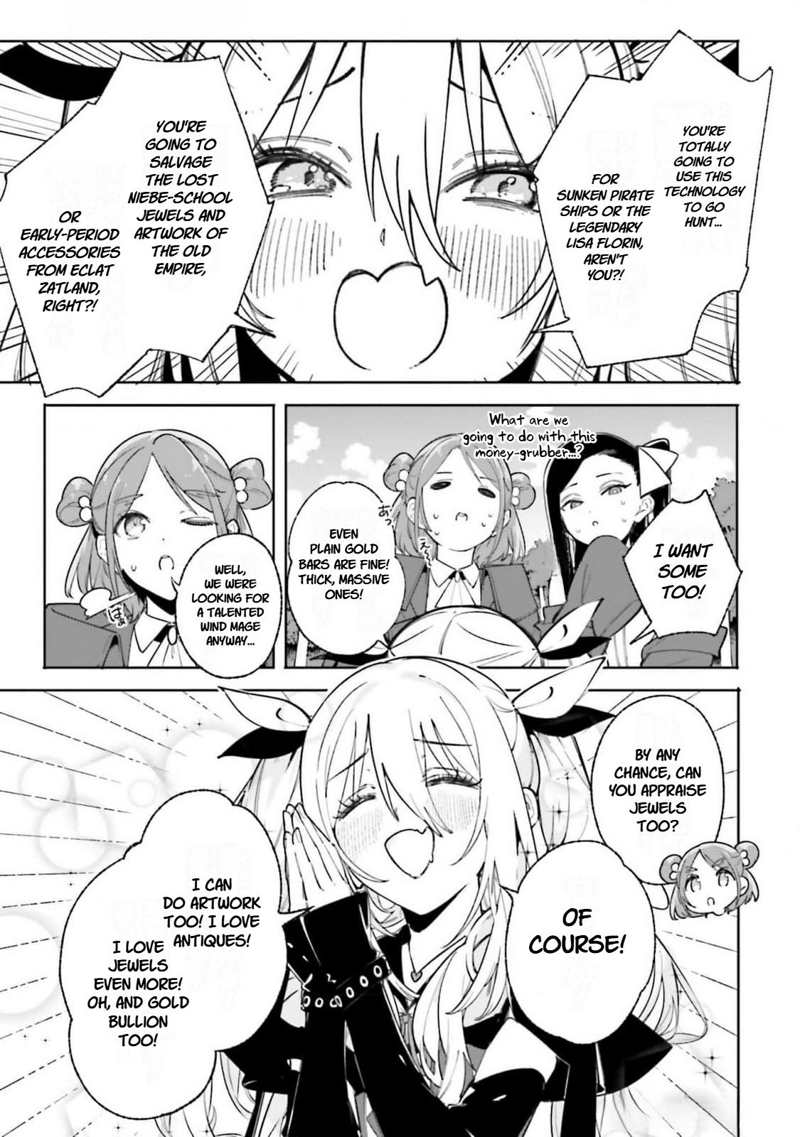 Majutsushi Kunon wa Mieteiru Chap 28 - Next Chap 29