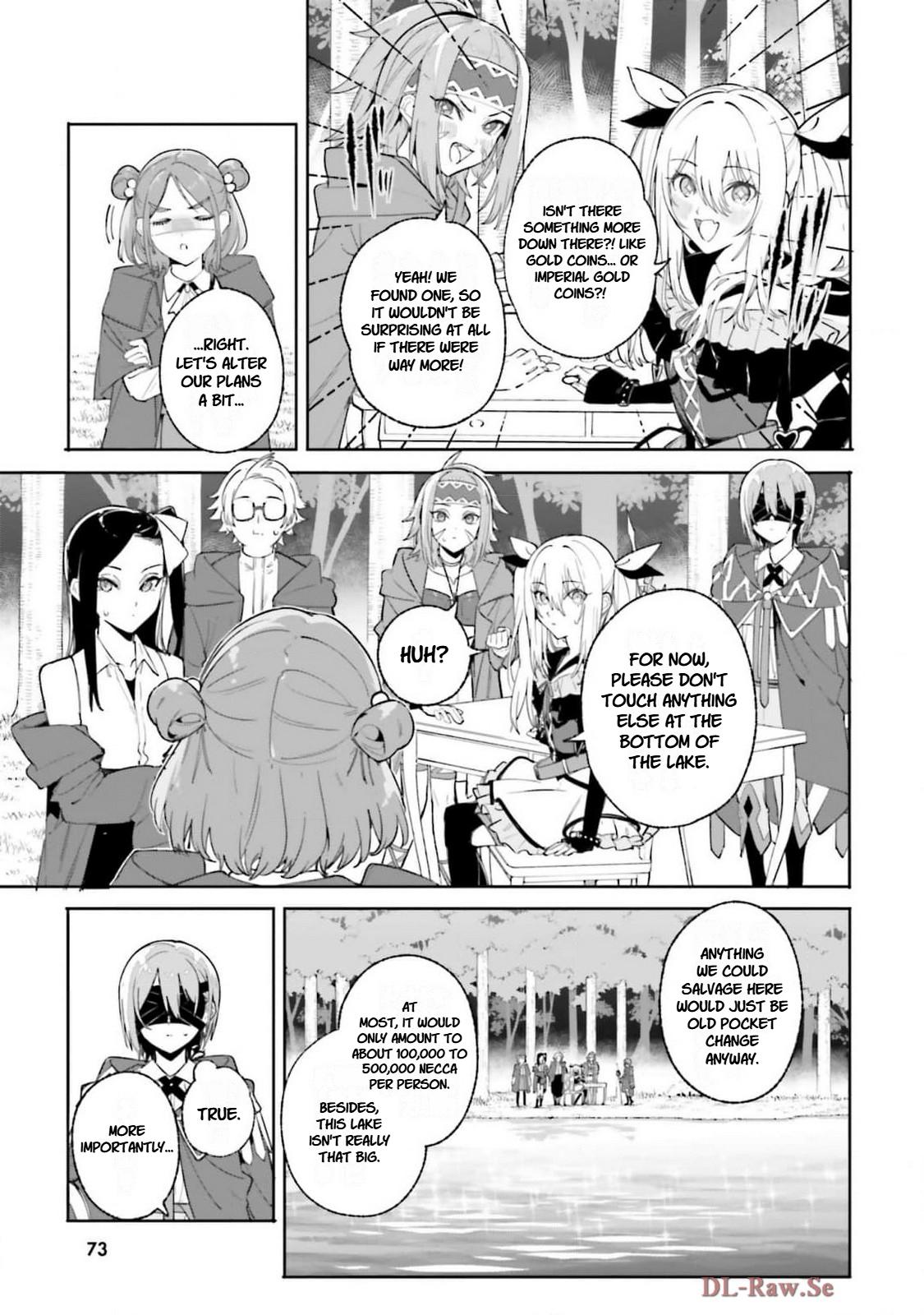 Majutsushi Kunon wa Mieteiru Chap 28 - Next Chap 29