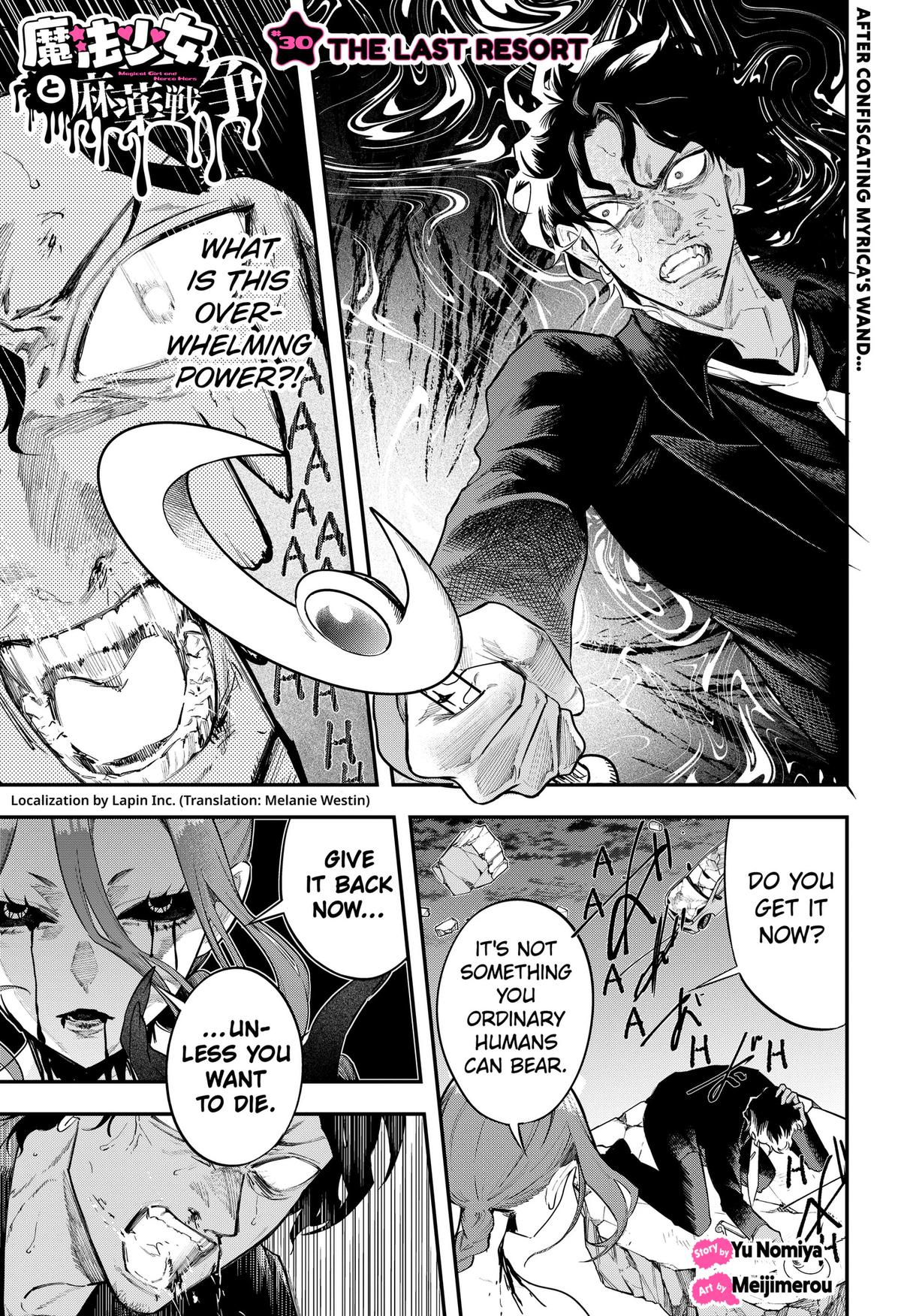 Magical Girl and Narco Wars Chap 30 - Next Chap 31