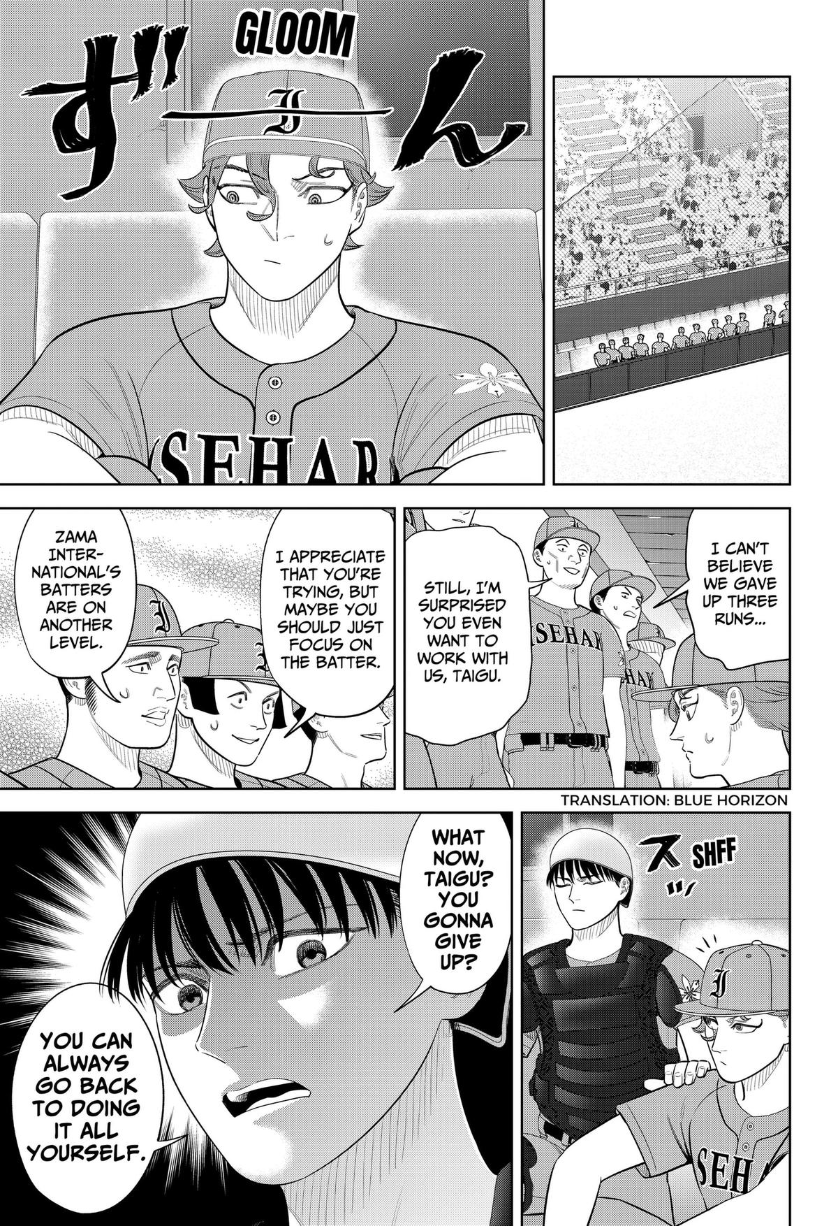 San-kyuu Pitch Chap 49 - Next Chap 50