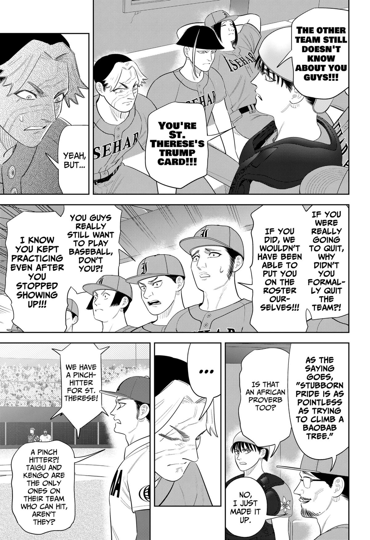 San-kyuu Pitch Chap 49 - Next Chap 50