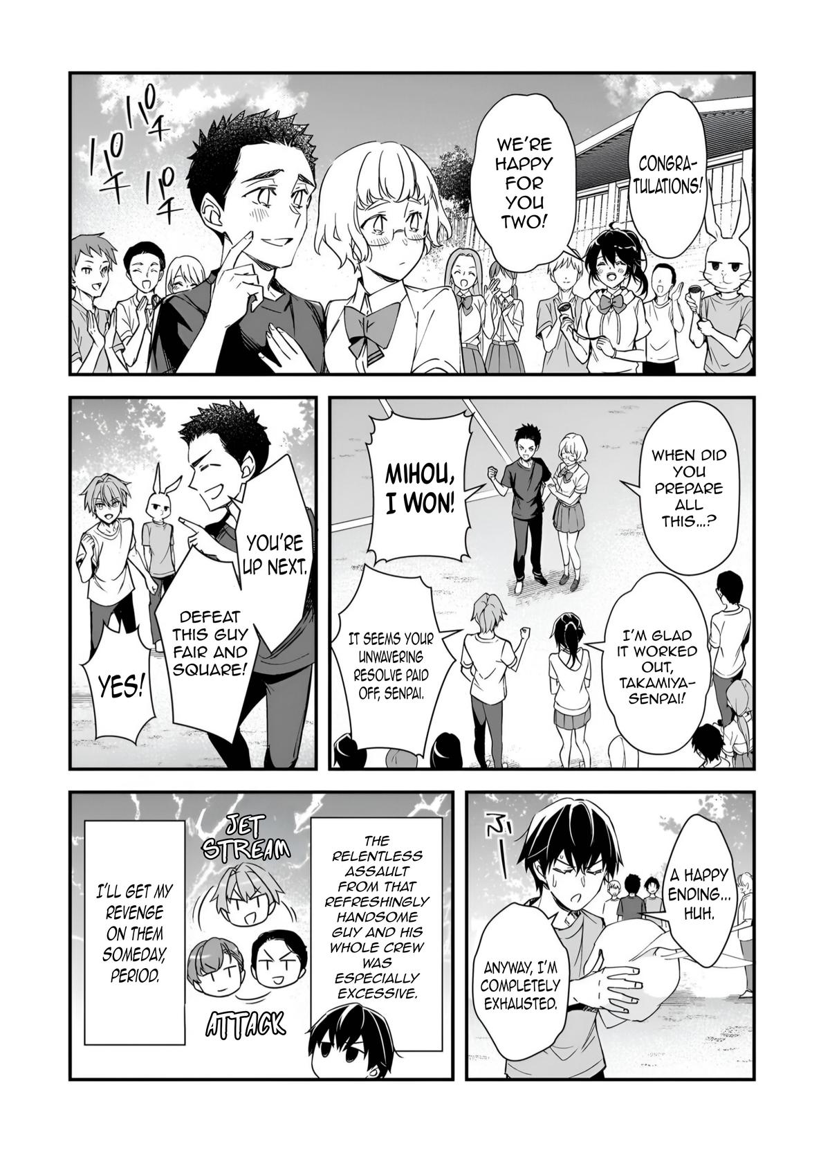 Ore ni Trauma wo Ataeta Joshi-tachi ga Chirachira Mitekuru kedo, Zannen desu ga Teokure desu Chap 33.3 - Next Chap 34.3